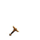 magical sword with flames blasting from it