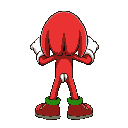knuckles facing behind in fighting stance