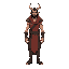 the human leader of an obscure cult