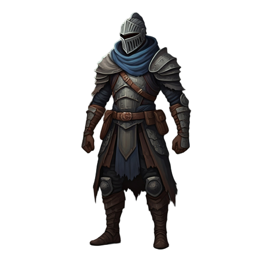 make a dark souls like warrior