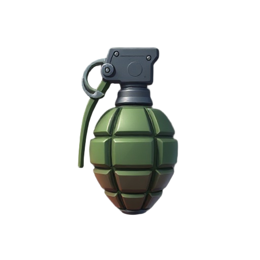 a futuristic grenade