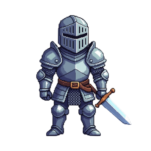 knight pixel-art