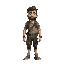 male survival game character