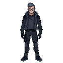 cyberpunk man 
