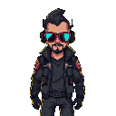 cyberpunk man 