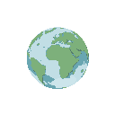 planet earth. as is visible from space.