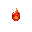 red flame