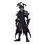 side view of twisted fate from league of legends