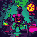 toxic potion cyberpunk