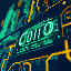 glowing lines of code being inserted into a system