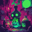 toxic potion cyberpunk