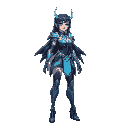 side view of diana character from riot league of legends