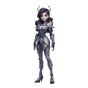side view of diana from league of legends