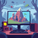 big pc screen
