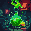 toxic potion cyberpunk
