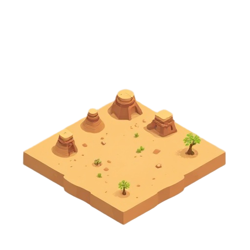  tilemap of the desert