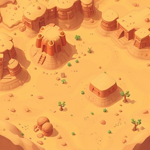  tilemap of the desert