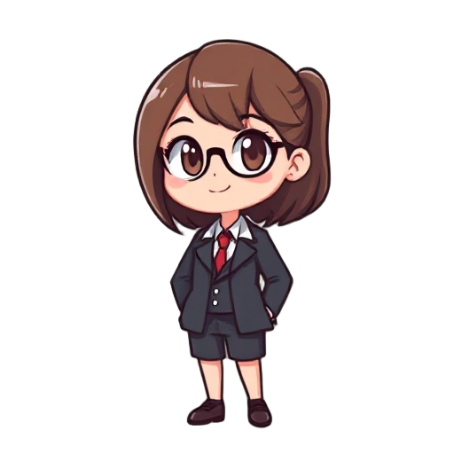 girl, office suit, pixel