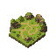 crea un mapa de un juego de rpg en formato pixel 