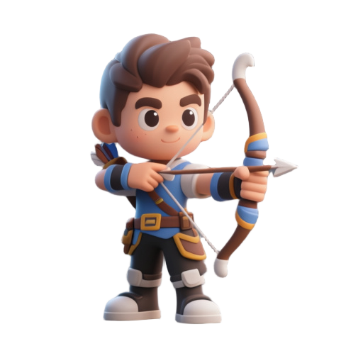 quero um boneco arqueiro moderno 