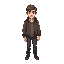 male brown haired protagonist