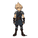 cloud strife version final fantasy tactics