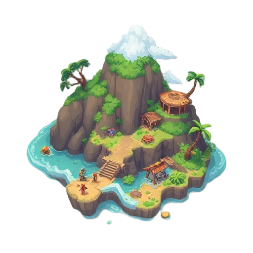 quero que vc gere um cenário para cada ilha com os inimigos, chefões, puzzles com ideia de jogo que tenho🎮 maui: as ilhas do destino  🌊 um jogo 2d de ação, exploração e autodescoberta inspirado nas lendas polinésias   ---  🎬 visão geral  gênero: metroidva