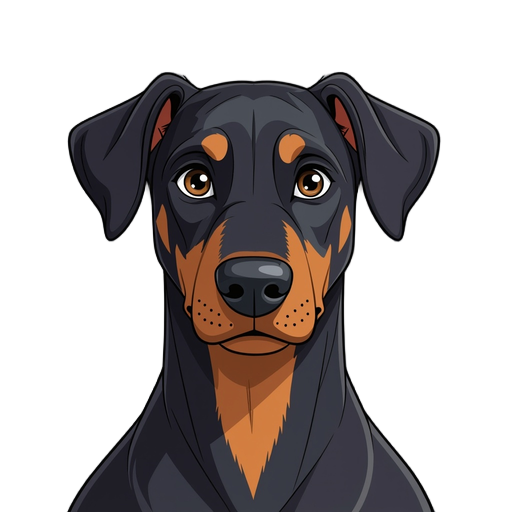 male doberman dog