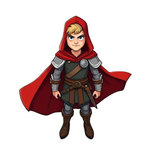 crusade with red cape