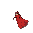 crusade with red cape
