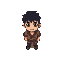 make a pixel character , a boy which look like ghibli style