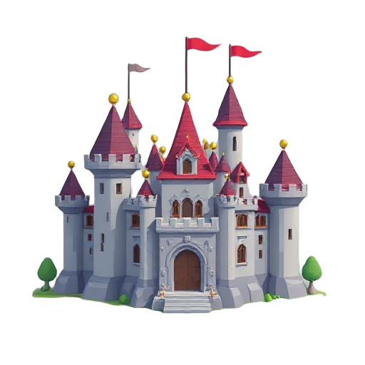 pixel castle