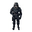 futuristic argentinian soldier