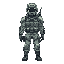 futuristic argentinian soldier