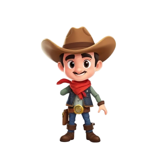 faça um cowboy