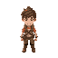 adventurous boy brown hair
