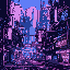 cyber punk city