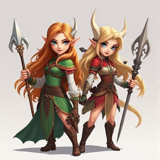 elven women