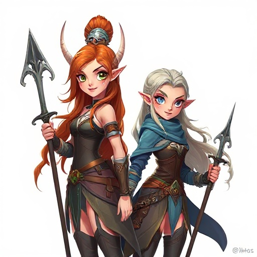 elven women