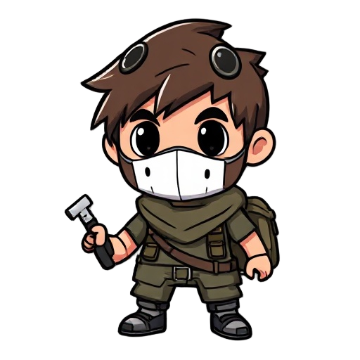 survival with white mask playergame