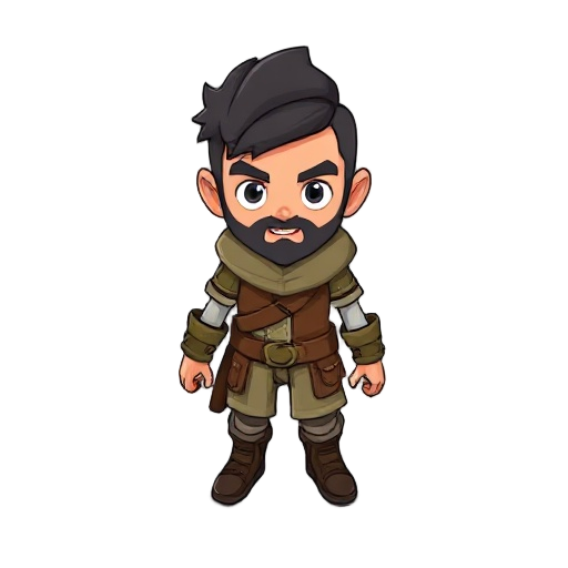 survival player top down game main character rpg