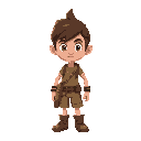 character with the characteristics of a jungle adventurer