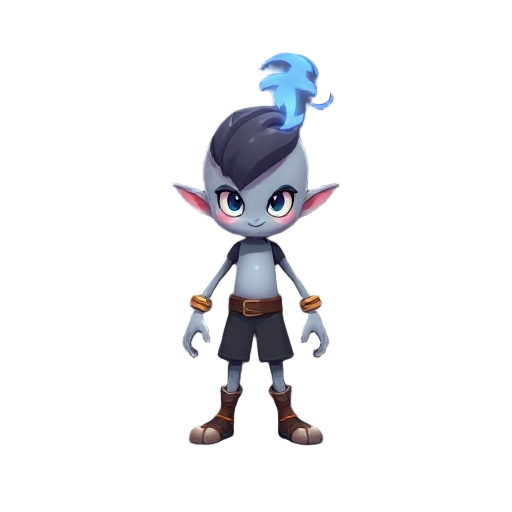 wisp glowing