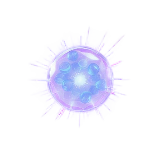 plasma ball glowing