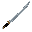 a katana with a slight curve in the blade near the middle and top of the blade