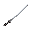 a katana with a slight curve in the blade