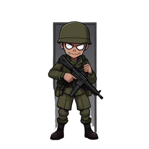 guts and blackpowder 1er régiment d'infanterie de ligne infantry officer hiding from the zombie trying to barge the door open