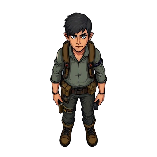 a post apocalyptic survivor