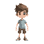 pixalated  2d character build