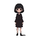 character for a mysterious horror game in the setting of arthouse films such as all about lily chou-chou, wandering: rurou no and most importantly the setting of the ave mary from love exposu